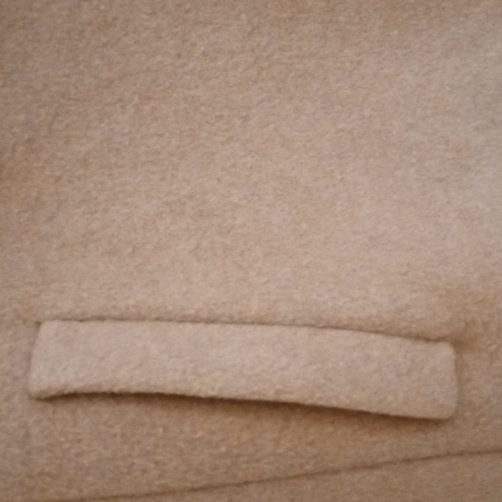 J. Crew 100% Camel Hair Tan Women's Coat Jacket XS fits like Small - Medium - Picture 3 of 12